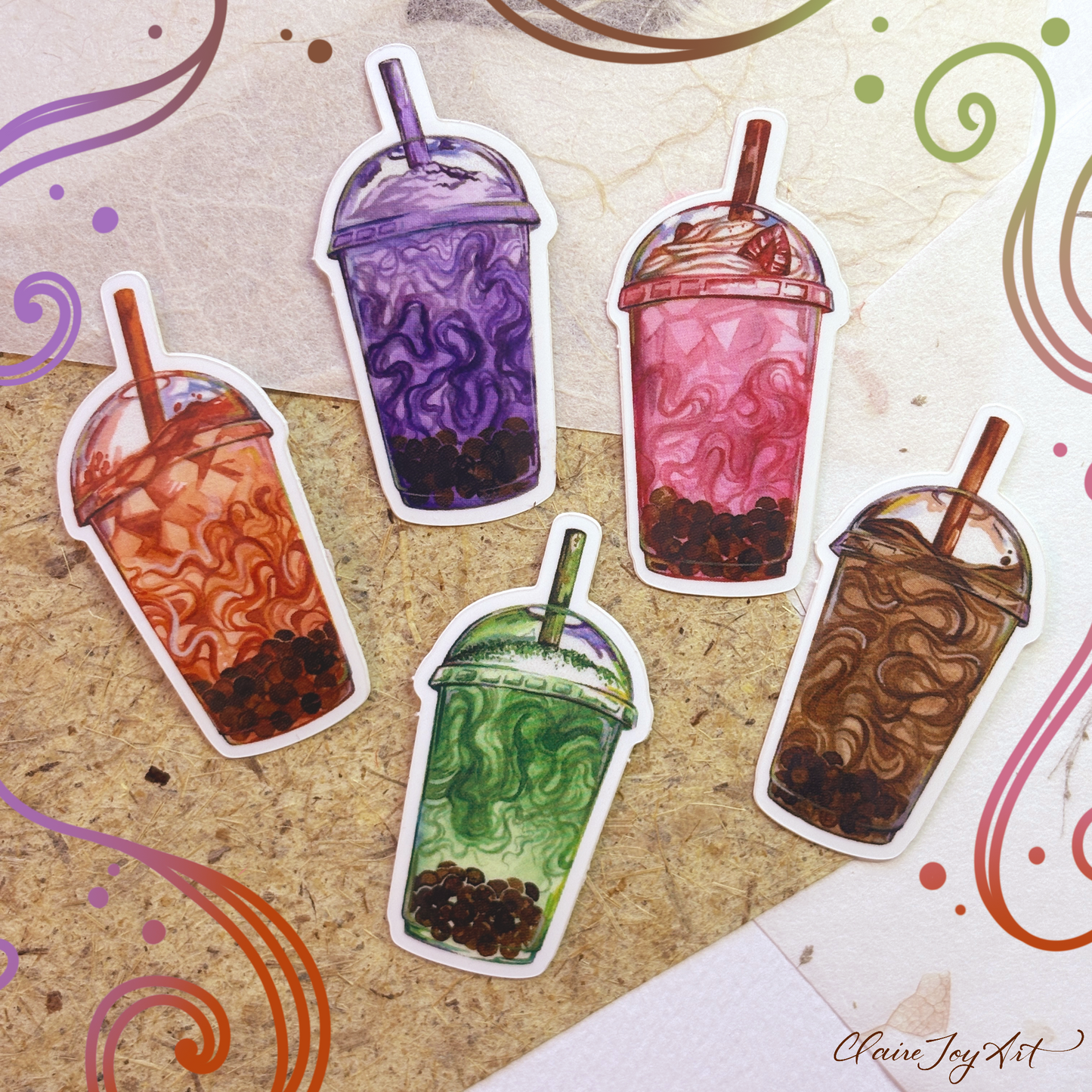 Regular Boba Stickers